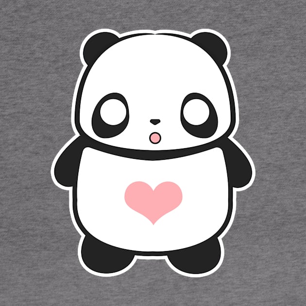 'Very Kawaii Panda Cartoon' Cute Panda Gift by ourwackyhome